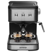 Coffee maker GORENJE ESCM12MBK 1500.00 ml, 15.00 bar