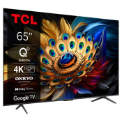 TV TCL UHD 65C61B 4K Ultra HD QLED SMART TV, GOOGLE TV, 65.0 ", 164.0 см