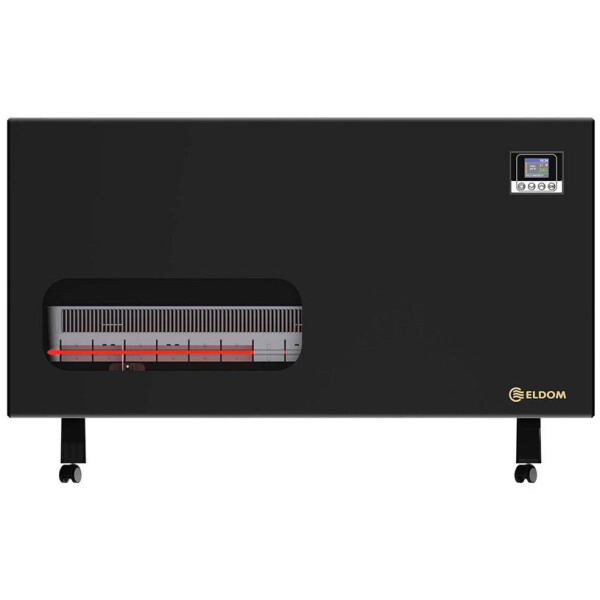 Convector heater ELDOM GALANT RH01F20W-B WiFi WI-FI, BLACK, 2000.0 W