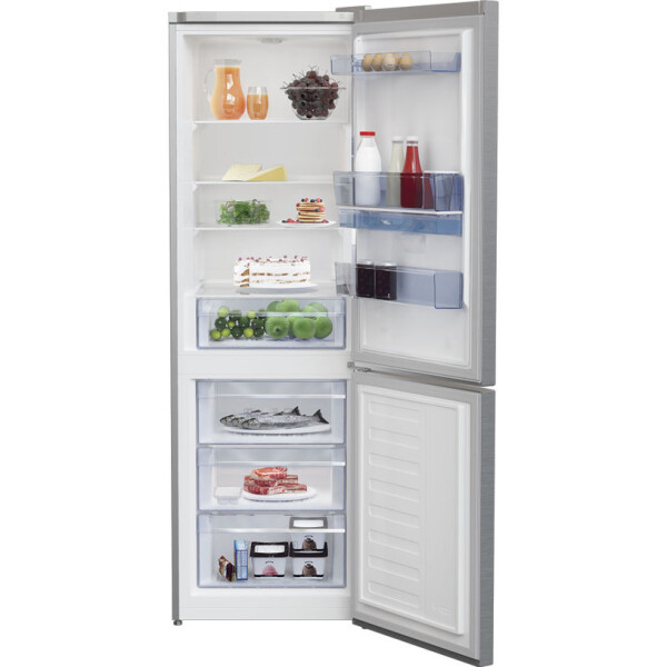 Refrigerator with bottom frizer BEKO CRCSA 366 K40 DXBN 185.00 см