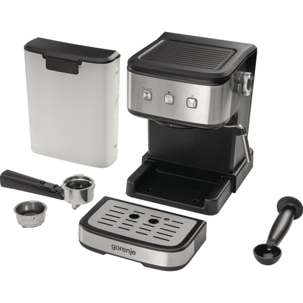 Coffee maker GORENJE ESCM12MBK 1500.00 ml, 15.00 bar