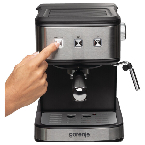 Coffee maker GORENJE ESCM12MBK 1500.00 ml, 15.00 bar