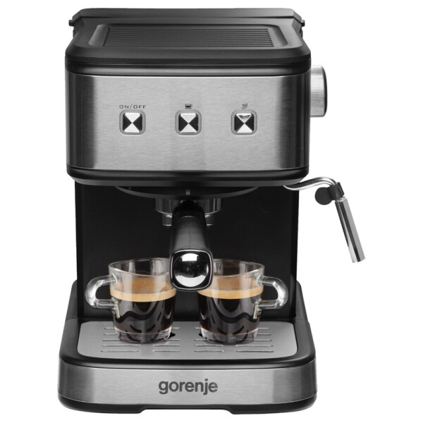 Coffee maker GORENJE ESCM12MBK 1500.00 ml, 15.00 bar