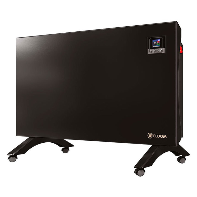 Convector heater ELDOM GALANT RH01F20W-B WiFi WI-FI, BLACK, 2000.0 W